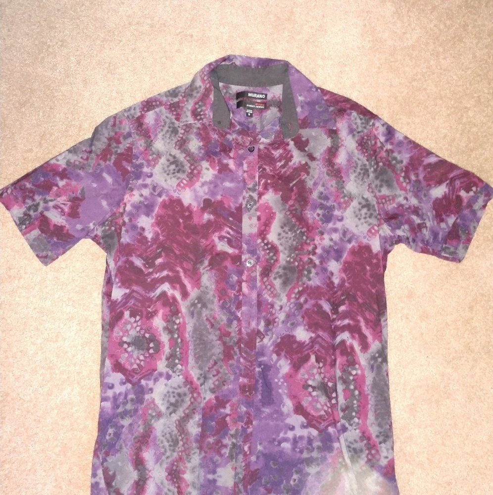 Murano modern fit button down